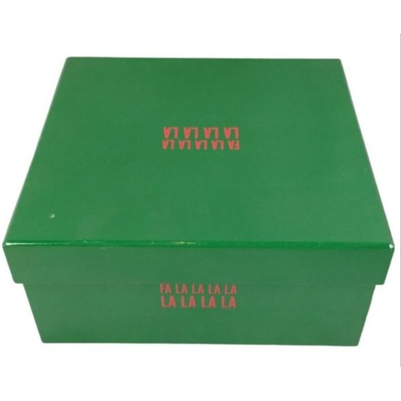 Tommy Hilfiger Fa La La Christmas Ornaments 4 Piece Set 3 inch Ball Exclusive - Picture 12 of 12